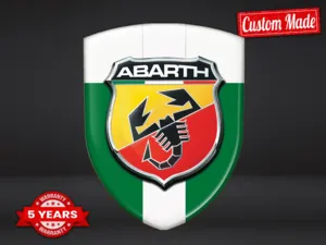 Fiat Abarth Adesivo Cupola Auto Stile Professionale Robusto